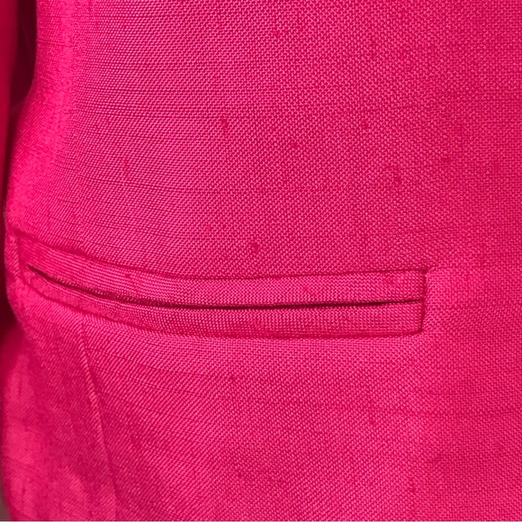 Vintage Hot Pink Cropped Single Breasted Blazer - Picture 8 of 12